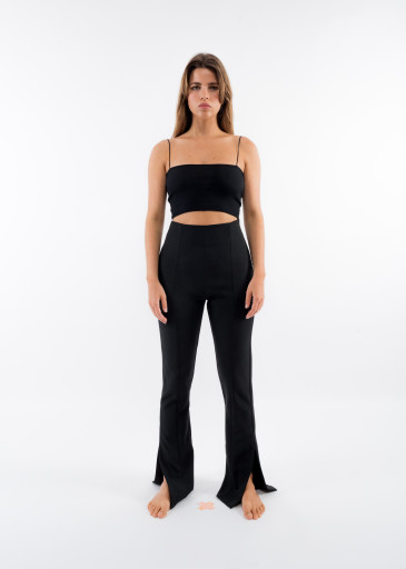 Calças com Abertura Lateral